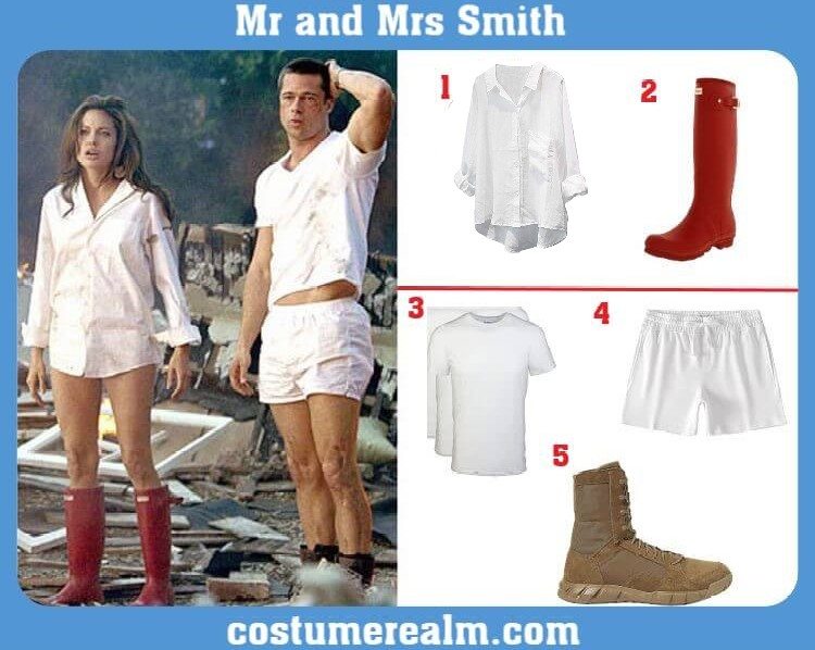 How To Dress Like Dress Like Mr And Mrs Smith Guide For Cosplay & Halloween