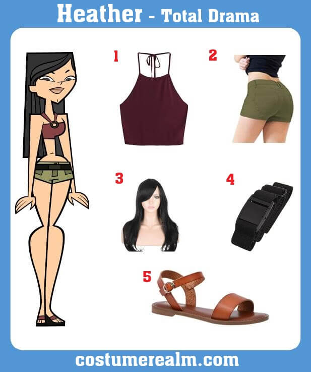 Total Drama Heather Costume