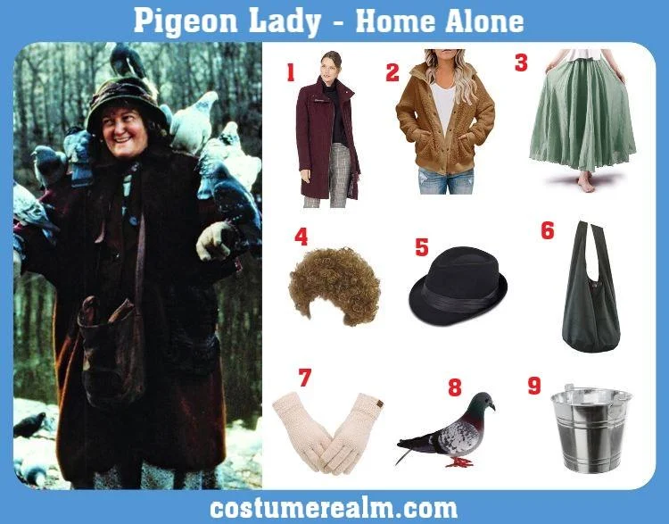 Pigeon Lady Costume