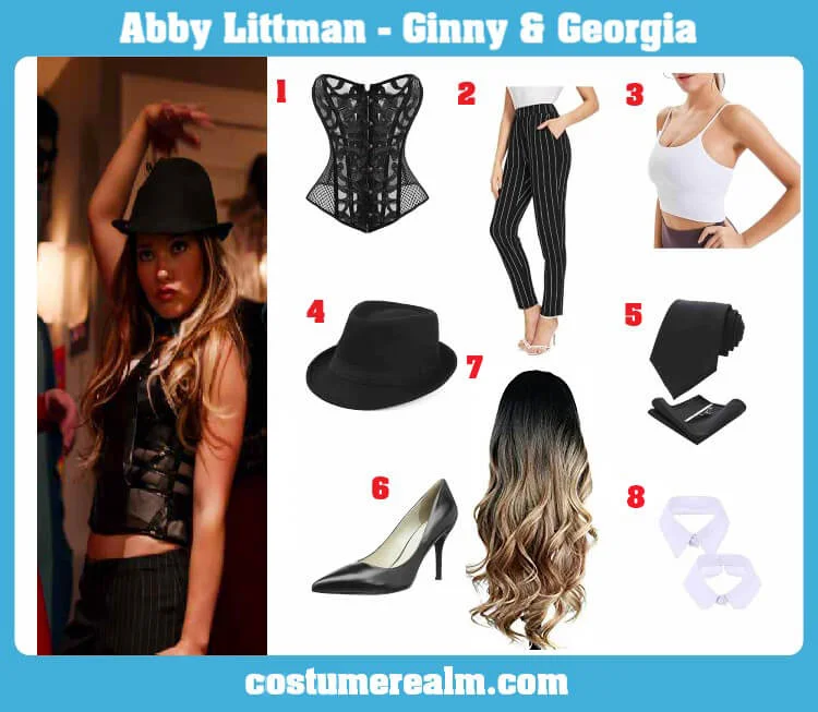 Abby Littman - Ginny and Georgia Costume