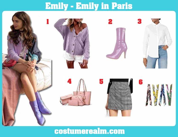 Emily Cosplay - Emily in Paris Costume