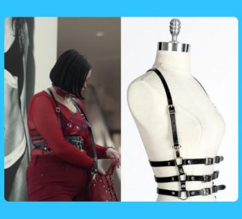 Kat Hernandez's Black Harness