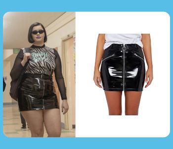 Kat Hernandez's Leather Skirt