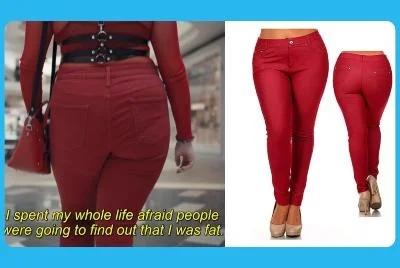 Kat Hernandez's Red Jeans