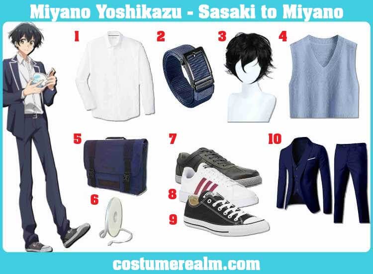 Miyano Yoshikazu- Sasaki to Miyano Costume