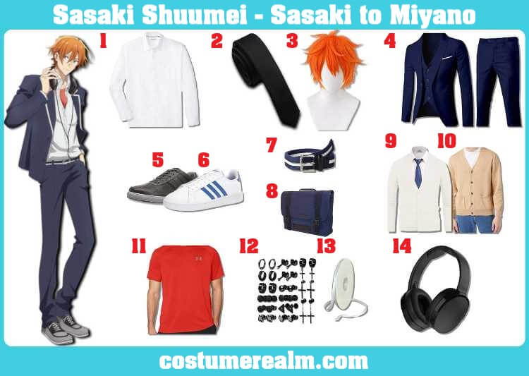 Sasaki Shuumei - Sasaki to Miyano Costume