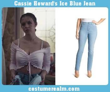 Cassie Howard's Ice Blue Jean