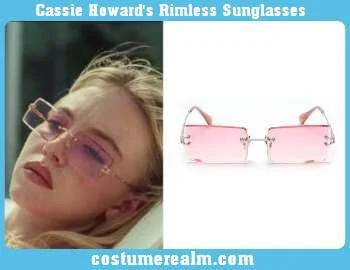 Cassie Howard's Rimless Sunglasses