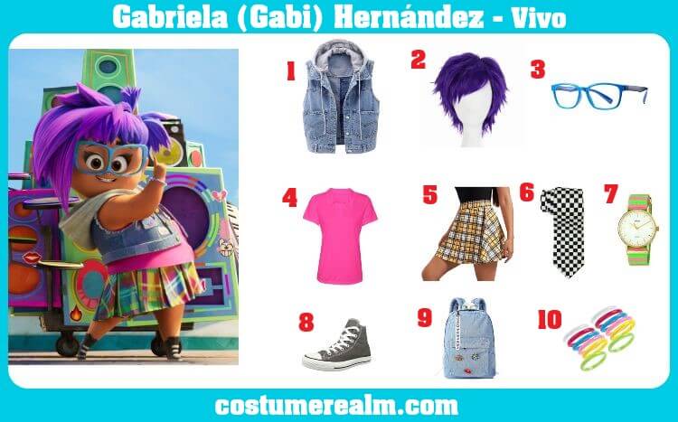 Gabriela (Gabi) Hernández Costume