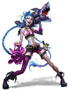 Jinx - Arcane LoL Haloween Costume