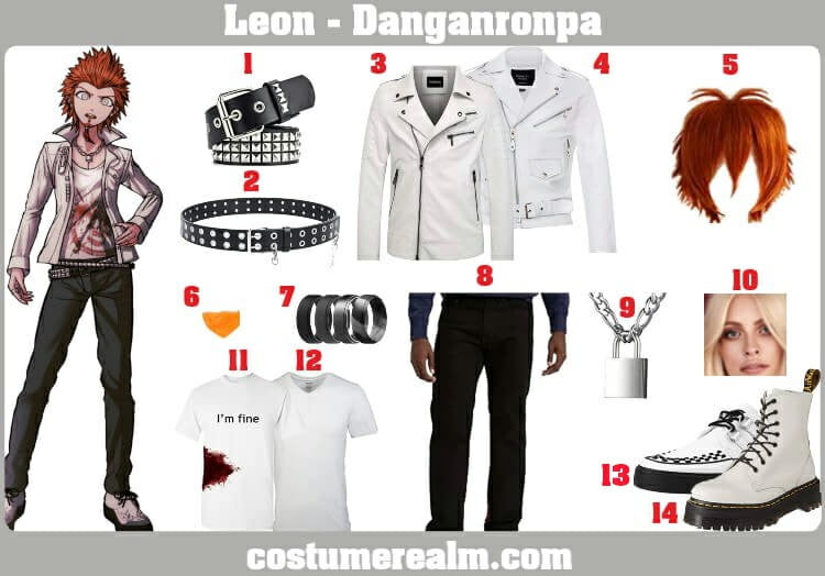 Leon Danganronpa Costume
