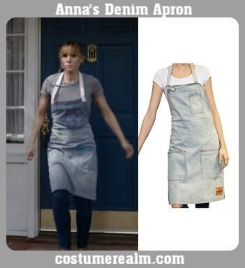 The Woman In The House Anna's Denim Apron
