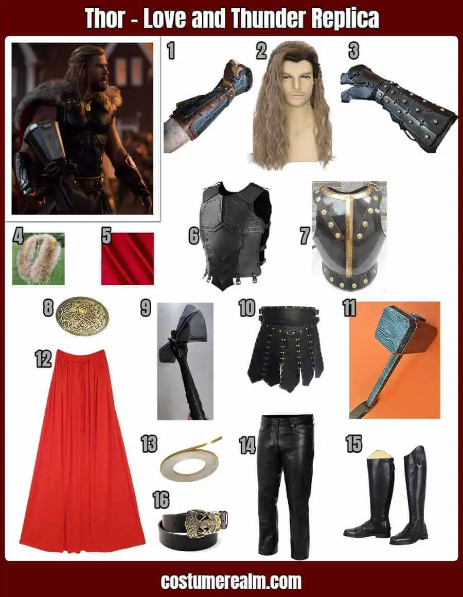 Thor Love and Thunder Replica Costume