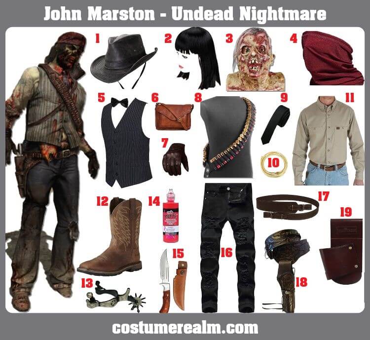 Undead John Marston Costume