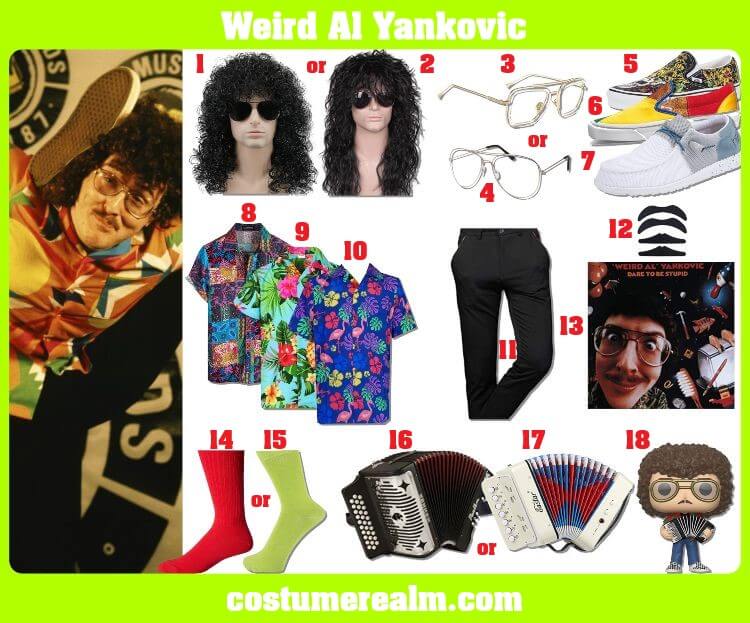 Weird Al Yankovic Outfits