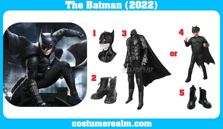 The Batman 2022 Bruce Wayne Costume