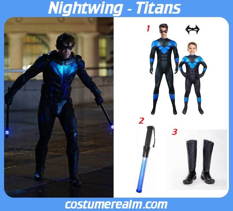 How To Dress Like Dress Like Nightwing Guide For Cosplay & Halloween