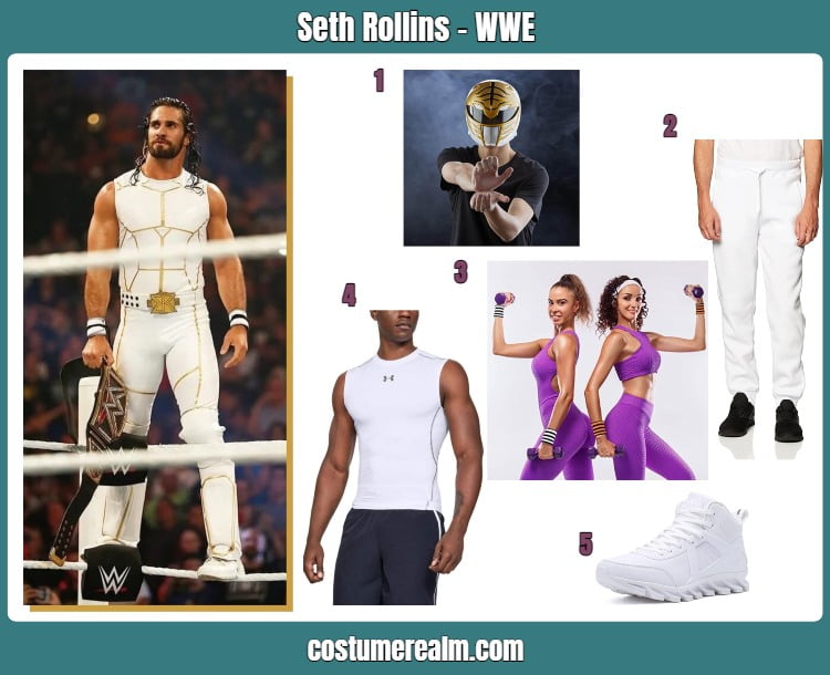 Seth Rollins Costume WWE