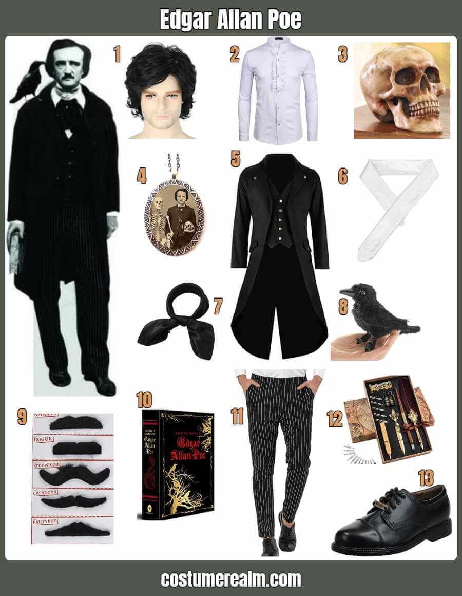 Edgar Allan Poe Costume
