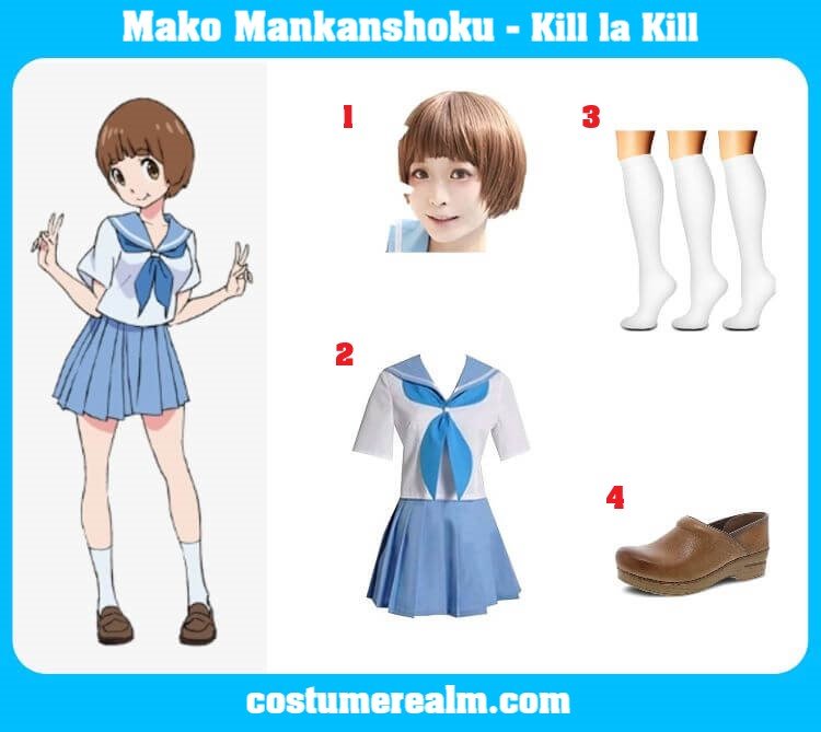 Mako Mankanshoku Costume
