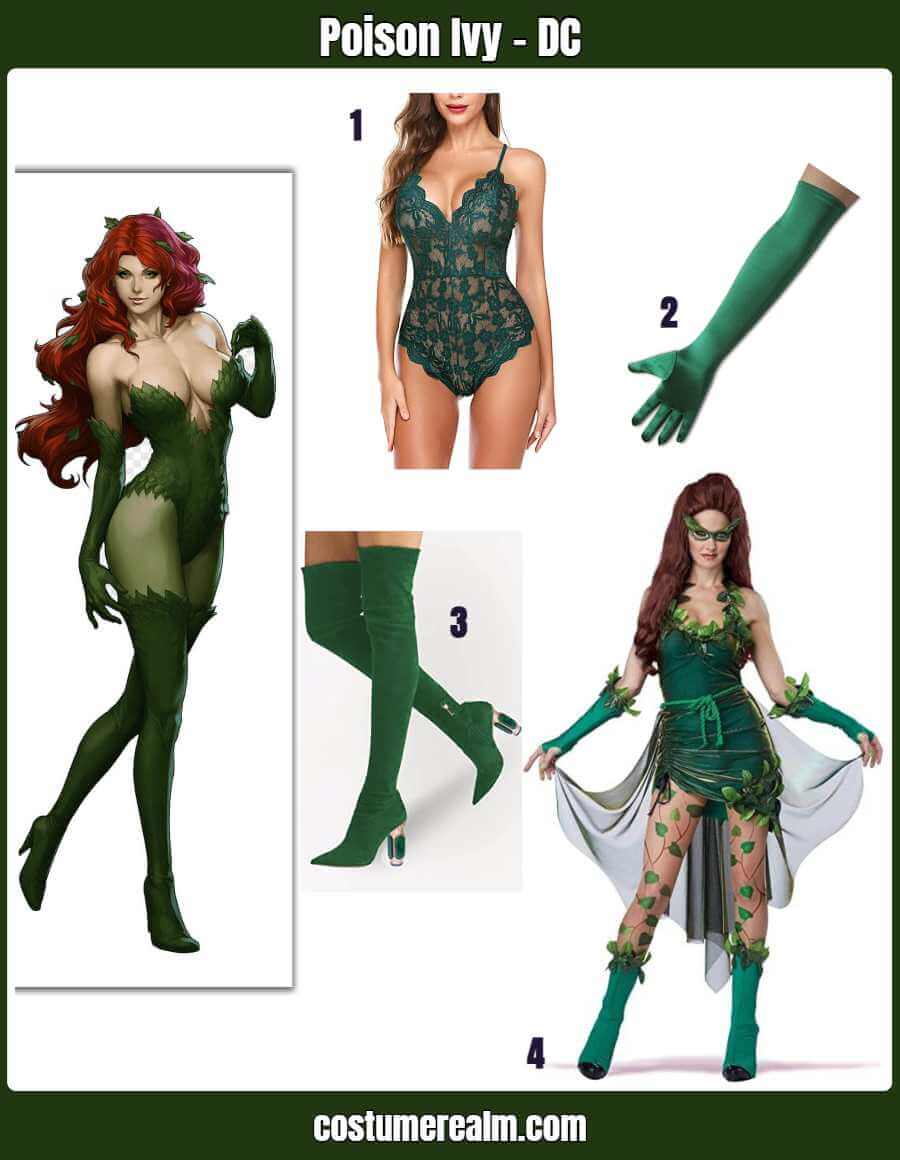 Poison Ivy DC Costume 2