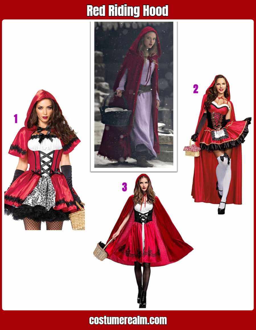 Red Riding Hood Costume Full