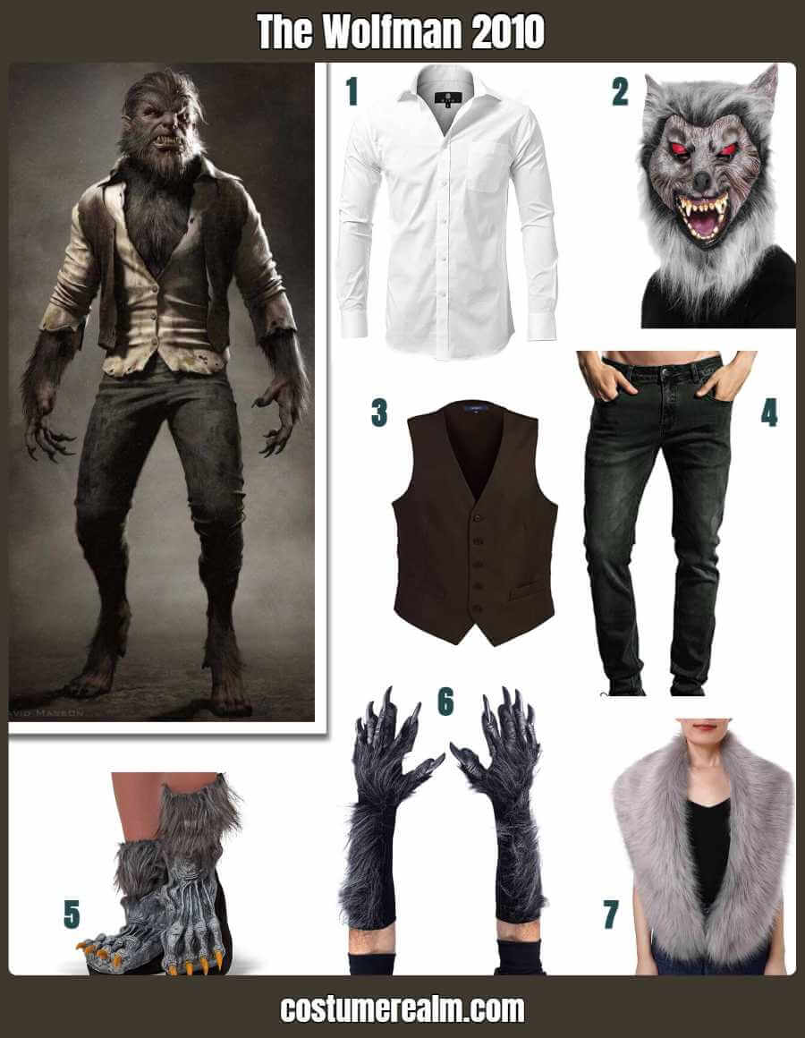 The Wolfman Costume 2010