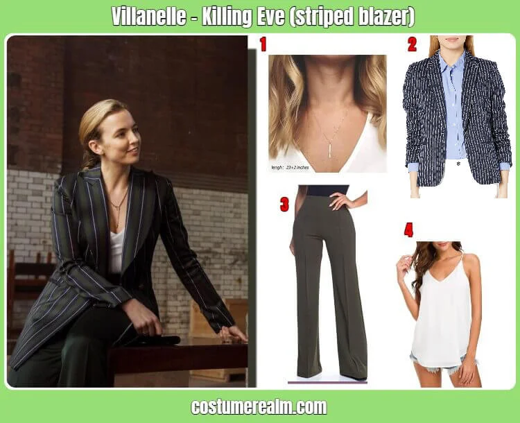 Villanelle Cosplay Outfits Costume 16