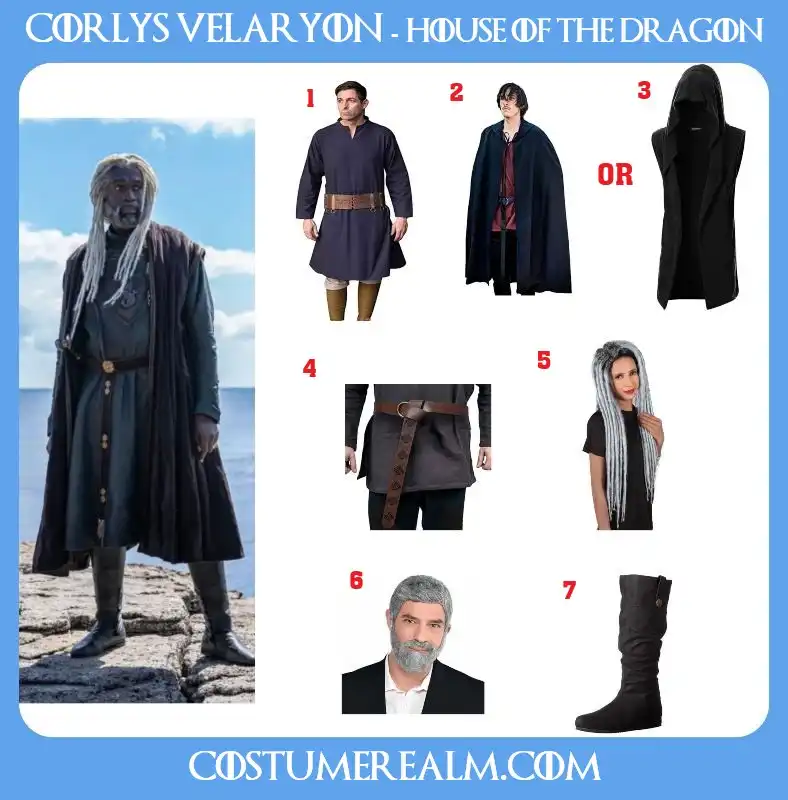 Corlys Velaryon costume