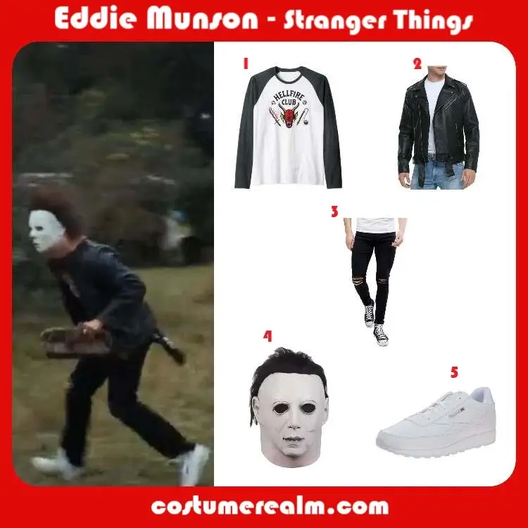 Eddie Munson michael myers costume
