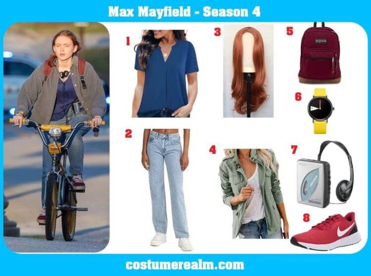 Max Mayfield Season 4 Outfits 1