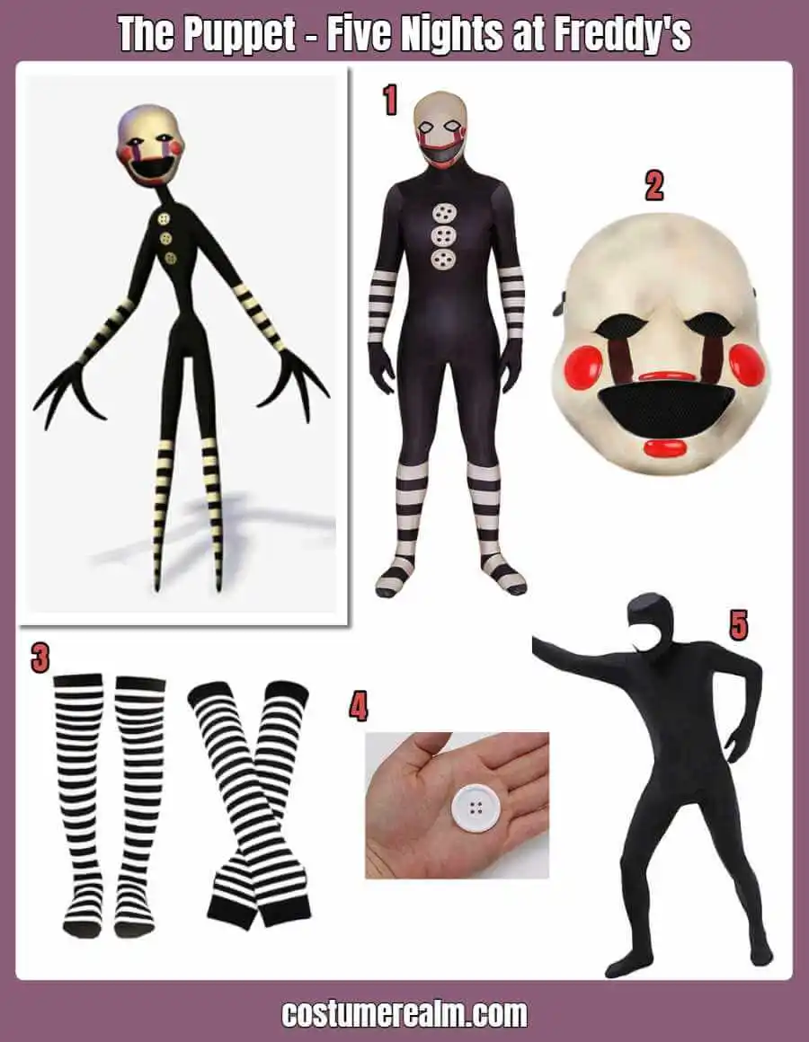 The Puppet Costume Five Nights at Freddy's