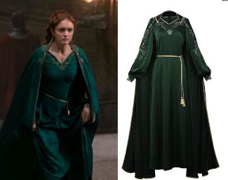 Alicent Hightower Dark Green Dress