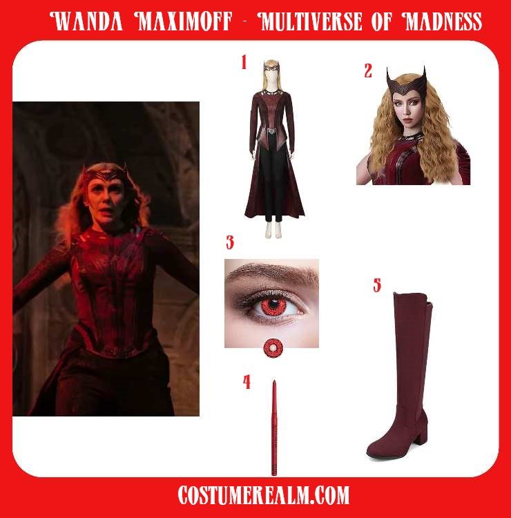 Multiverse Of Madness Wanda Costume