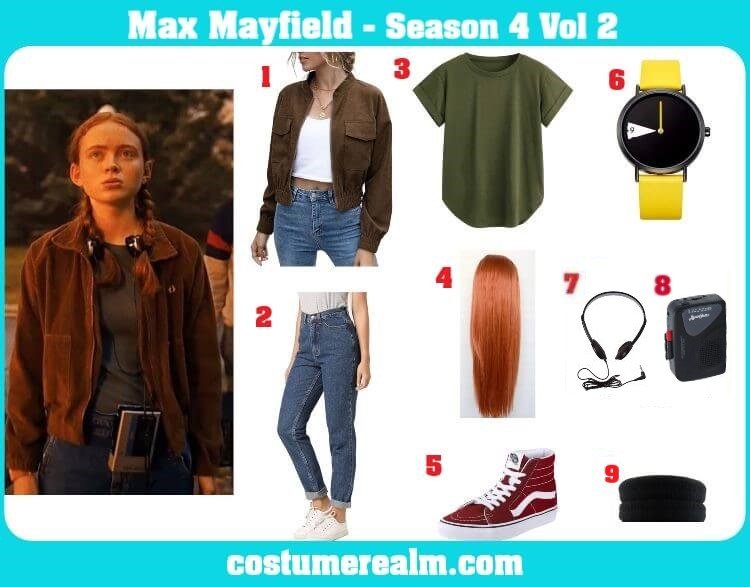 Max Mayfield Vol 2 Costume