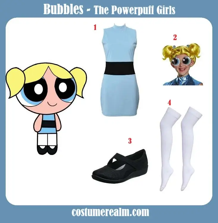 Powerpuff Girls Bubbles Costume