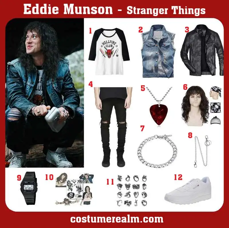 Eddie Munson Costume
