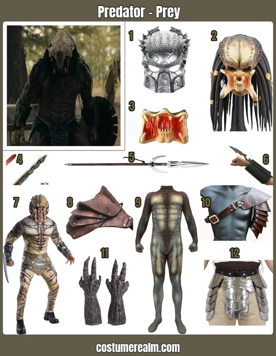 Predator Prey Costume