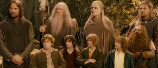 Frodo and Fellowship of the Ring