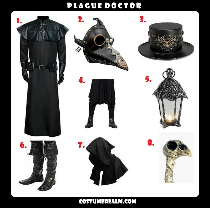 Plague Doctor Halloween Costume