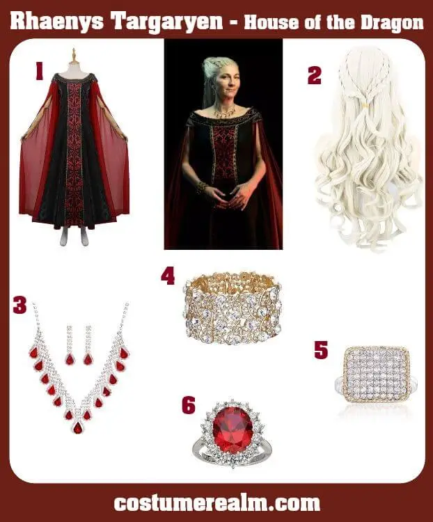 Princess Rhaenys Targaryen Costume