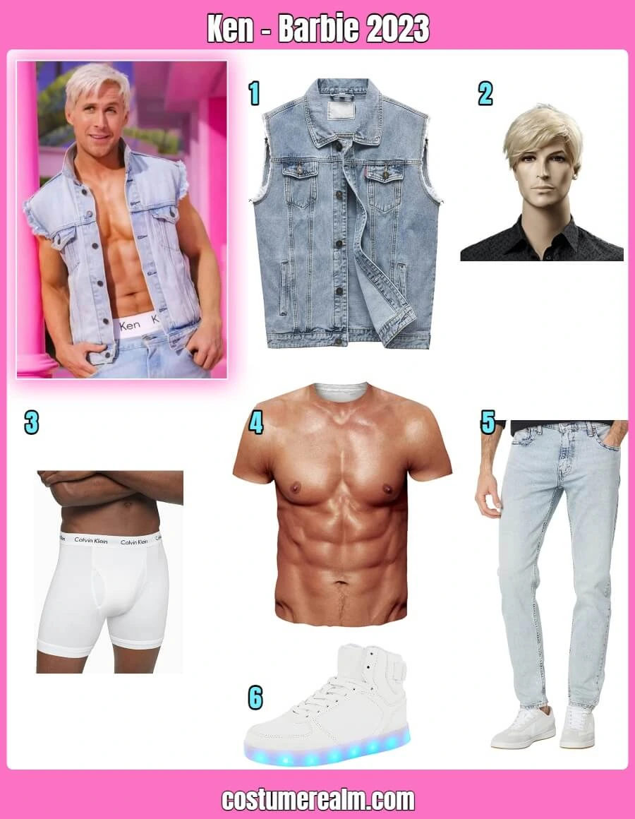 rør Nord Afbrydelse How To Dress Like Dress Like Ken From Barbie 2023 Guide For Cosplay &  Halloween