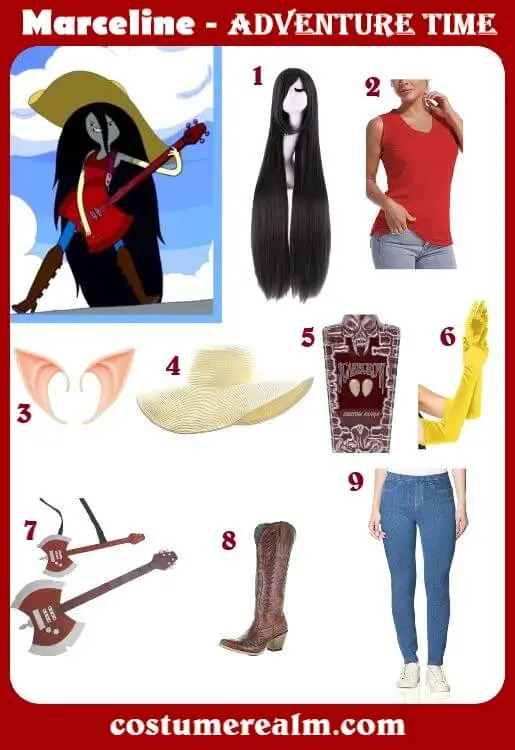How To Dress Like Dress Like Marceline Guide For Cosplay & Halloween