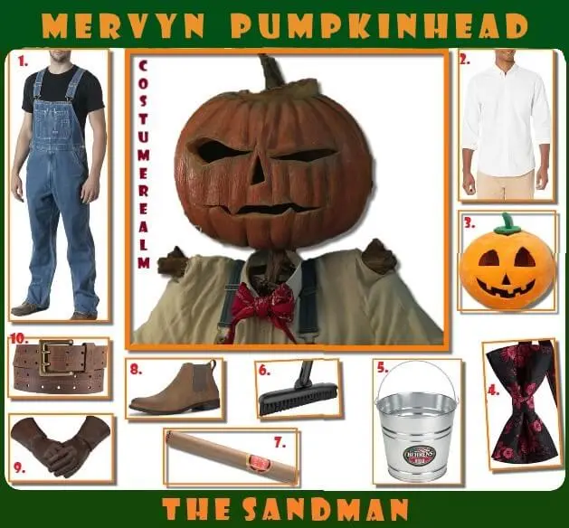 Mervyn Pumpkinhead Costume