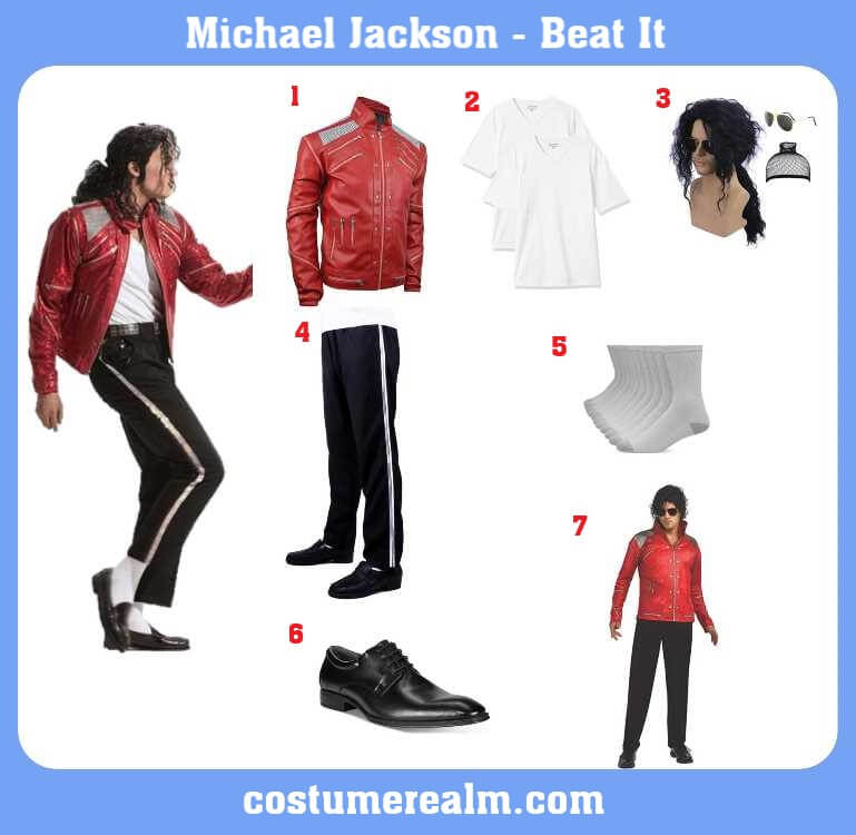 Michael Jackson Beat It Costume
