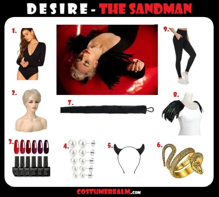 The Sandman Desire Costume