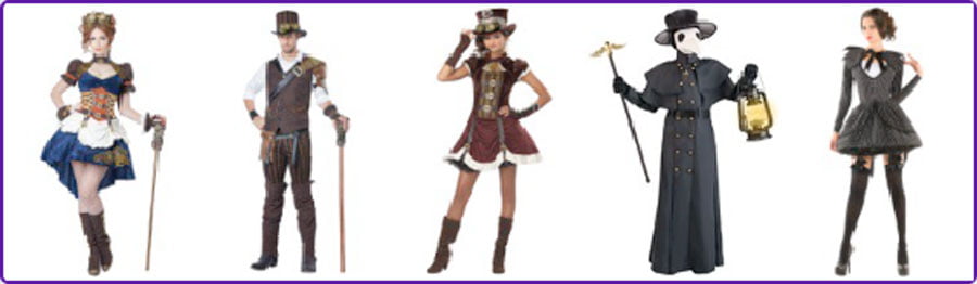 Steampunk Group Costumes