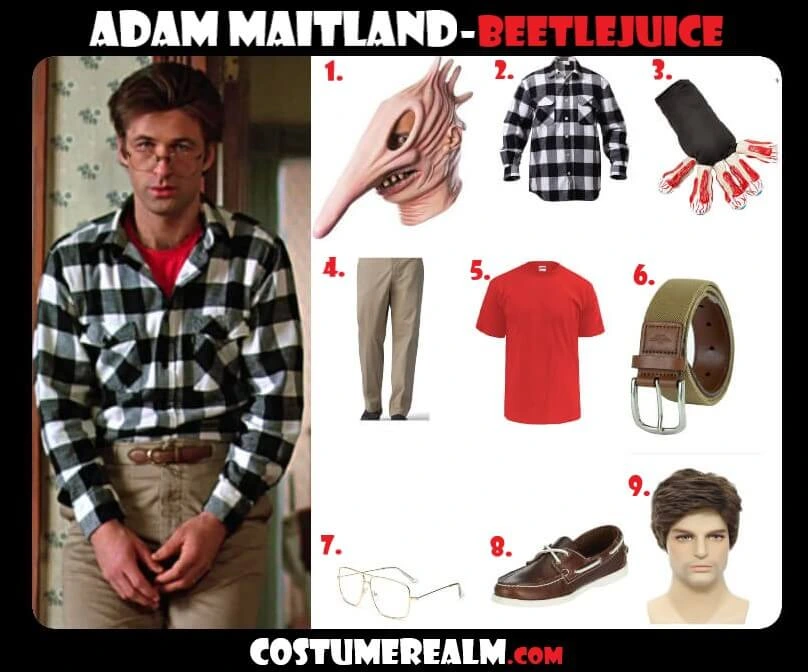 Adam Maitland Halloween Costume