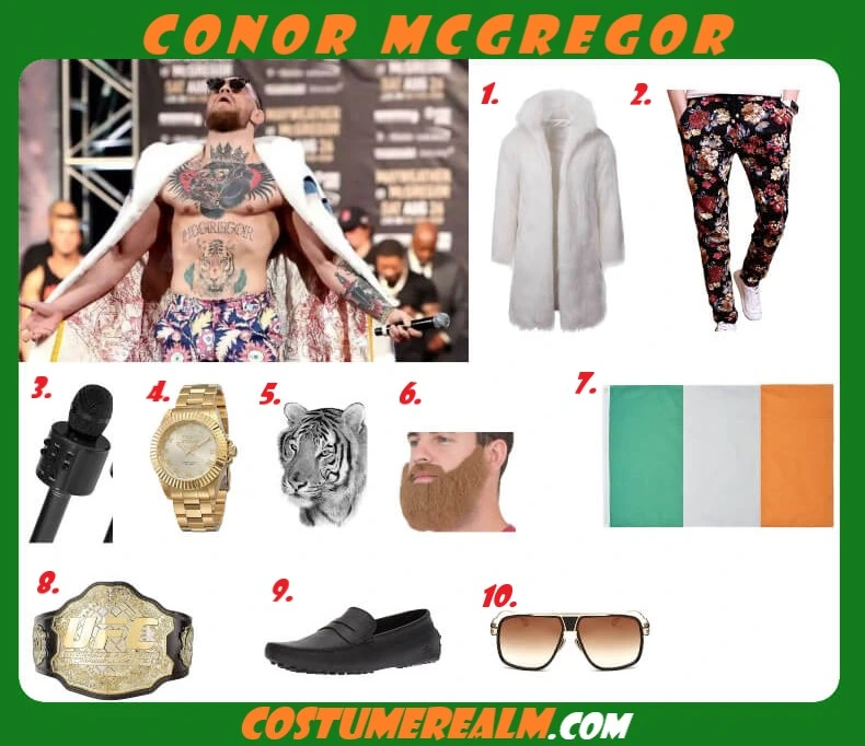 Conor McGregor Costume