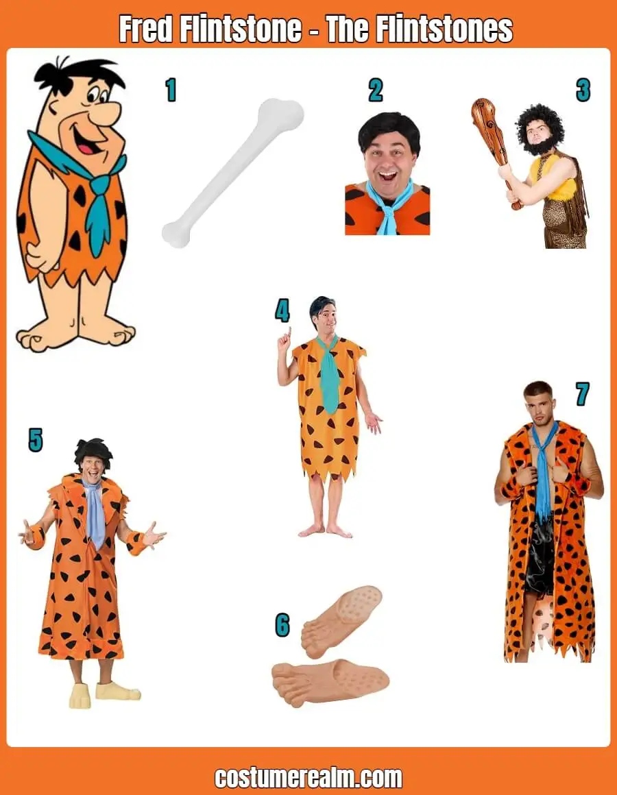 Fred Flintstone The Flintstones Costume